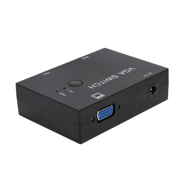 VGA-omkopplare 2 Ingångar +1 Utgång MultiComputer Host Converter 2 Värdar I 1 Skärm