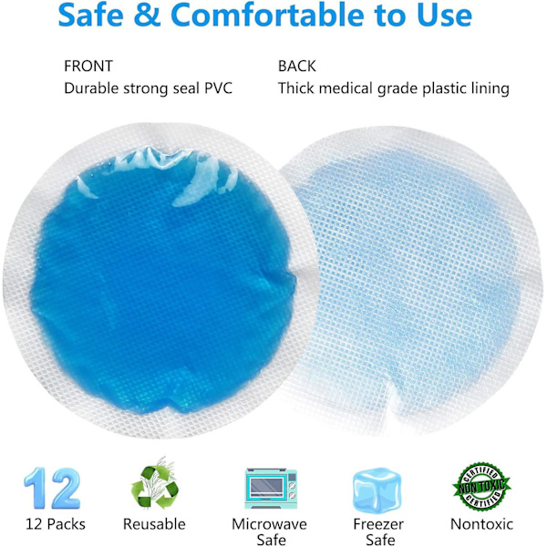 10 Packs Ice Packs For Injuries Reusable,first Aid Hot Cold Compress