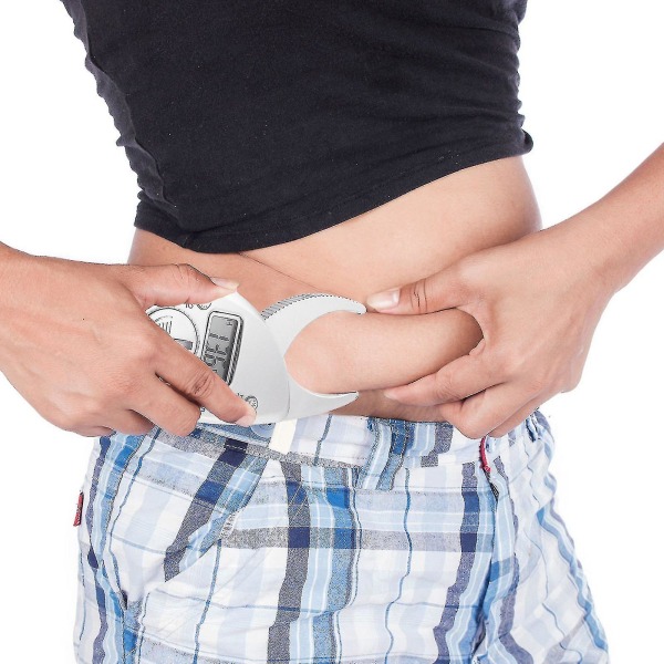 Digital Body Fat Caliper Skinfold Tjocklek Mätning Skin Tester