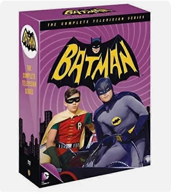 【BQ】Ny boks sæt Batman Komplet TV-serie DVD 18-disk