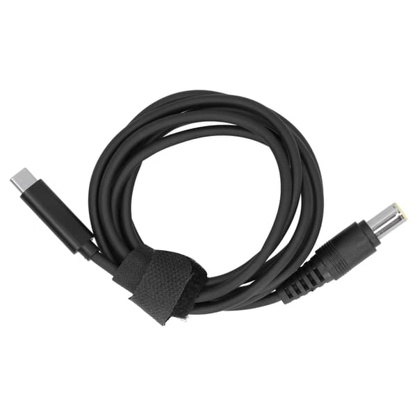 Type-C til DC 7.9x5.5MM Han Strømstik Kabel Adapter Hurtig Opladningsledning til Laptop