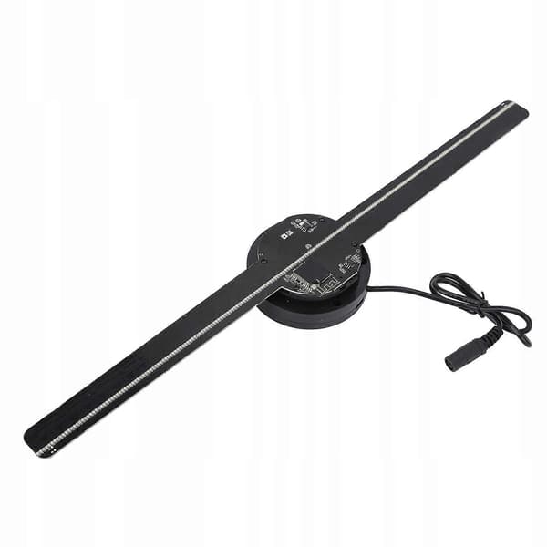 3D Hologram Projektor 224LED 42cm 800*480 Wifi sort black 60 "