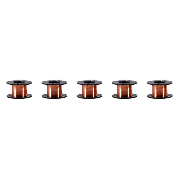 5stk 0.1mm Emaljerad Koppartråd Lindningstråd Emaljerad Reparationstråd Längd 12m