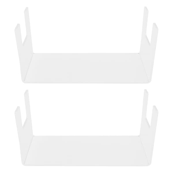 2 st Akryl Display Rack Transparent Leksaker Dockor Smyckesställ Hylla för Sovrum