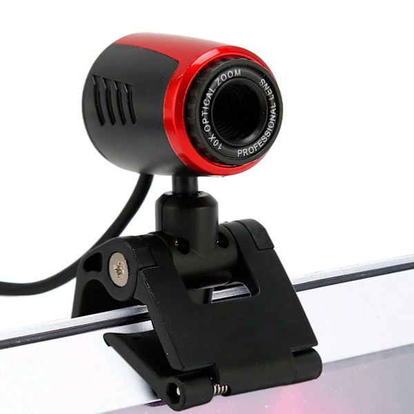 360 graders USB2.0 HD-webkamera med MIC til computer PC Laptop - Perfekt til Skype / MSN