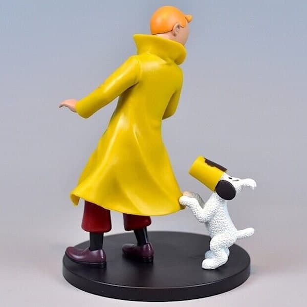 【BQ】Tintins oplevelser Tintin figur PVC statue stor figur