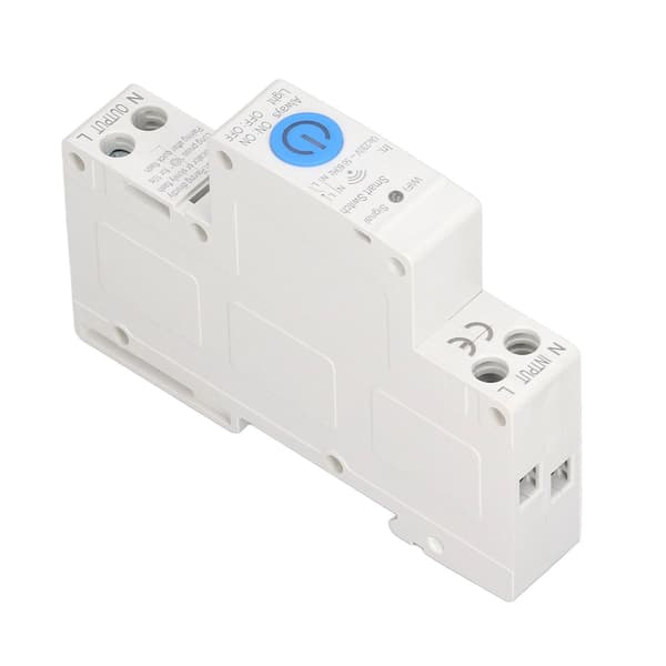 Smart Strømbryter Tuya ZigBee Mobil Fjernkontroll AC230V 1P 40A