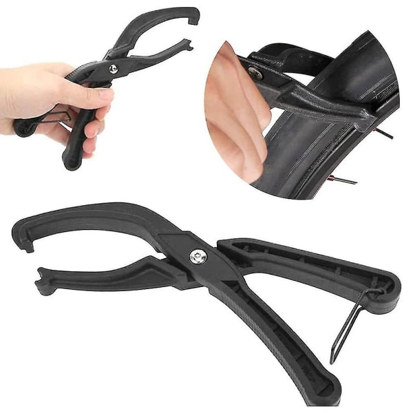Cykel Cykel Dæk Sæder Værktøj Fjernelse Reparation Skruenøgle Cycle Clamp Clip Tang Black