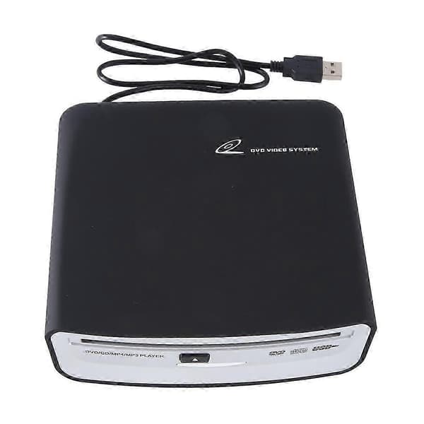 【BQ】USB-drevet bærbar CD-afspiller til biler, universel ekstern CD-drev til biler