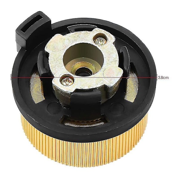 2st Gasadapter Säker Hållbar Gasspis Adapter Spisanslutning Utomhuscamping Gasflaska Adapter för butanbehållare
