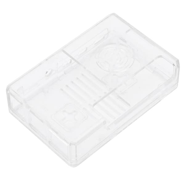 Kabinet til Raspberry Pi 4 Model B ABS Case Microcomputer Køleskal med Skridsikker Måtte