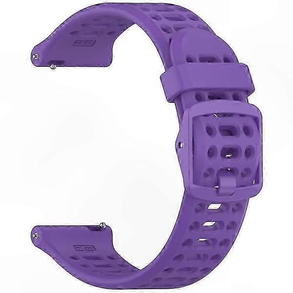 【BQ】Justerbar silikone urrem til Coros Pace 3, holdbar udskiftningsrem Purple