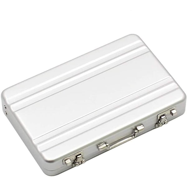 Fashion New Mini Passord Box Aluminium Visittkort Holder Navn Kort Holder Box