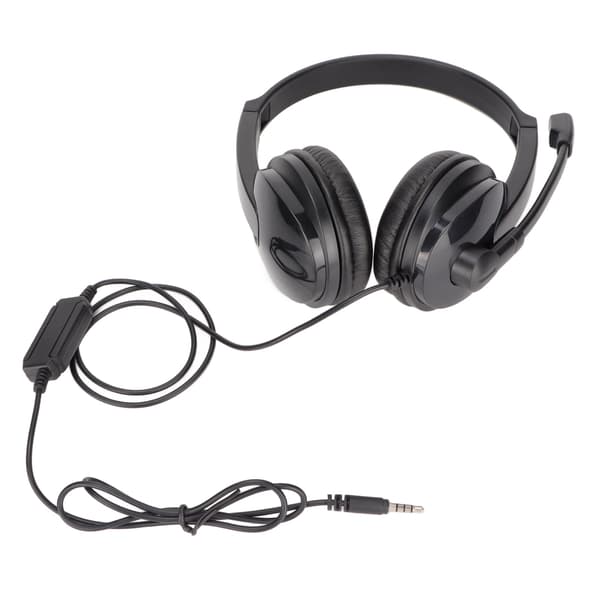 PC‑3033 Gaming Headset Bløde Ørekopper Multifunktionelle 3,5 mm Surround Stereo Gaming Hovedtelefoner til PC Laptop