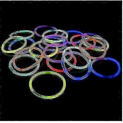 Lysande armband Glow Pack 100, 200, 500... Fluorescerande Pack - blå Green 100 pcs