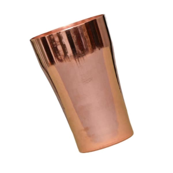 【BQ】Kopparmugg Koppar Vattenkopp 400ml Bärbar Koppar Tekopp Kopparmugg Ren