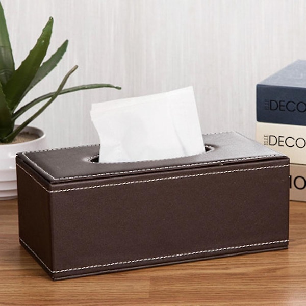Tissue Storage Box Dispenser Hållare Tissue Box Case Dammtät