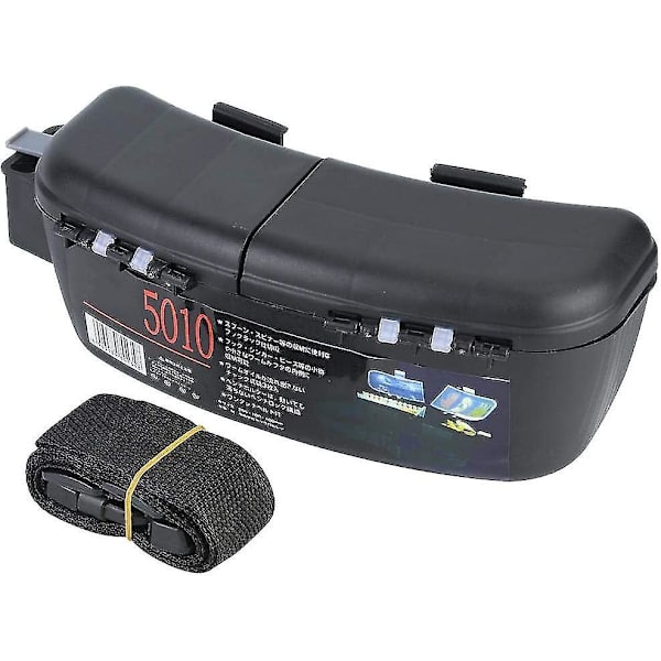 Bärbar fiskebete, redskapslåda Midjehållare Lure Organizer case
