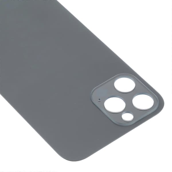 【BQ】Enkelt erstatningsglass bakside batterideksel kompatibel med iPhone 13 Pro Max-Perfekt Graphite