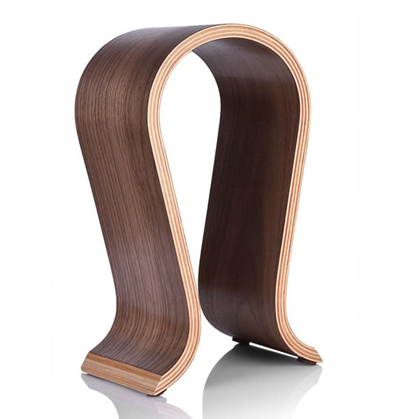 Tre U-formet hodetelefonstativ