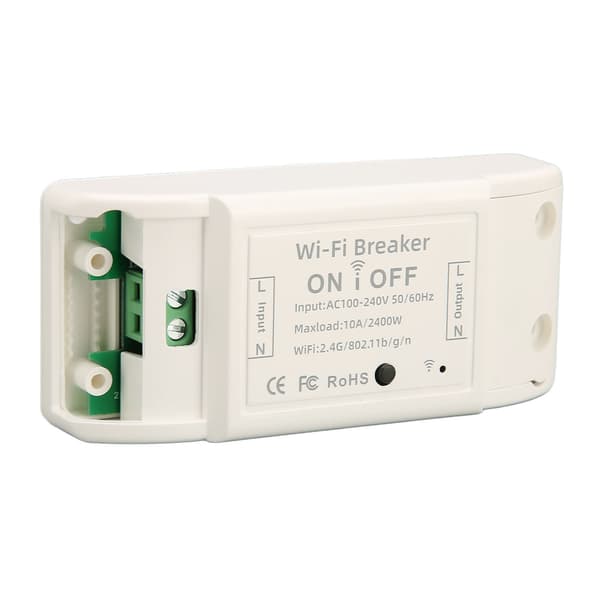WiFi Smart Switch Stemmestyring AC 100-240V Husholdningsapparat Afbryder