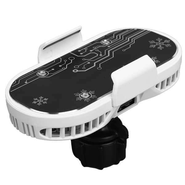 Mobiltelefon SemiConductor Køleventilator Bærbar Telefonkøler Køleplade til Gaming (Hvid)
