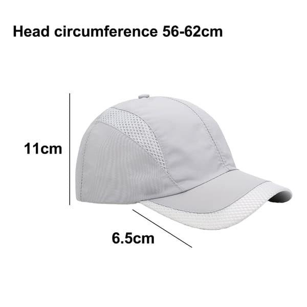 【BQ】2 stk. Herre Solid And Flatbremmet Caps, Justerbar Hatt for Menn Kvinner, Mesh Løpecaps, Sportscapser