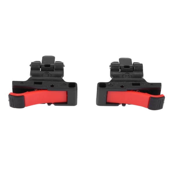Mobile Game Controller Gamepad L1r1 Mobiltelefon Joystick och sikt triggers för Pubg/knivar ute/regel Black  red