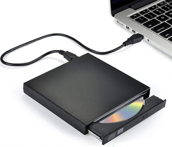 【BQ】Bærbar Blu-ray-brenner med lese-/skrivefunksjon 4k Ultra HD Blu-ray