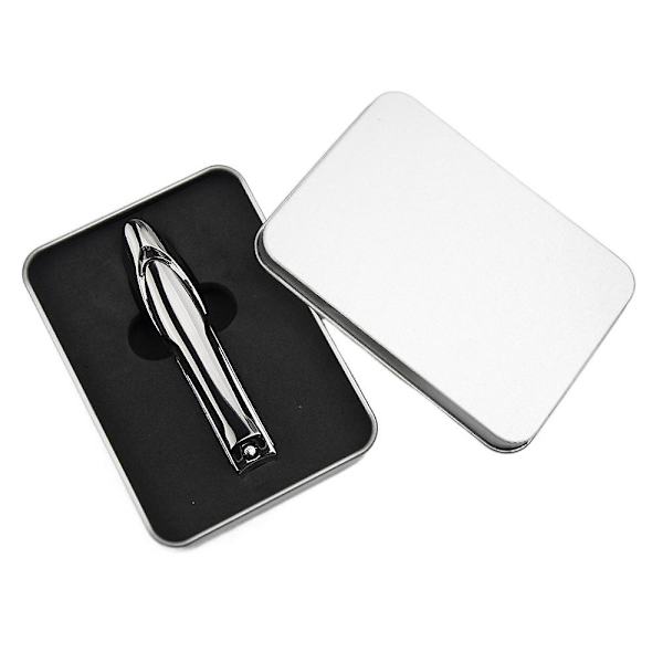 Anti-stänk Mantis Nagelklippare Set Champagne Nagelklippare Manikyr Stor hushålls Nagelklippare i rostfritt stål Presentförpackning a black nail clipper