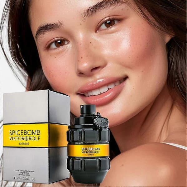 【BQ】Viktor & Rolf Spicebomb Eau de Toilette Night Vision, Cologne til mænd, 100ml Red