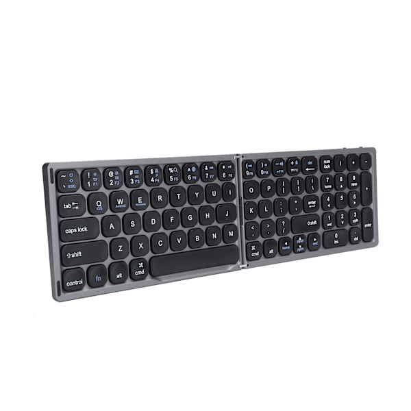 Ultratyndt sammenklappeligt Bluetooth-tastatur til IOS Android Windows-computer