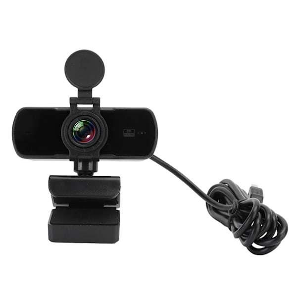Webcam med mikrofon Live Broadcast USB Computer Camera High Definition Tilbehør 2K 1440PPC-05