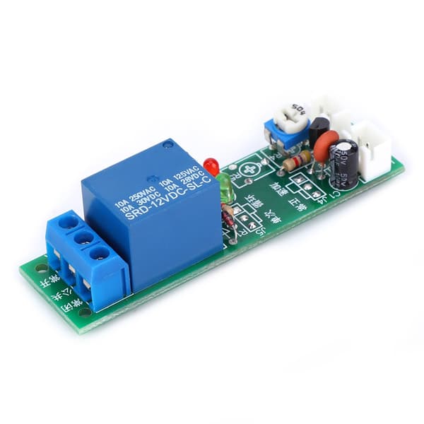 Fördröjningsrelämodul Hög Precision Timer Switch Elektriska Tillbehör JK11-PB DC12V