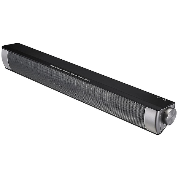 Datorhögtalare, Computer Sound Bar, Stereo USB driven Mini Soundbar-högtalare Black
