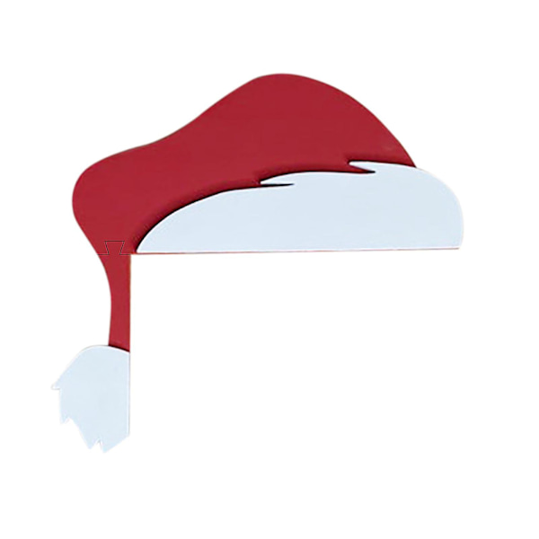 Xmas dörr hörn prydnad Santa Snowman Christmas Hat Design för vardagsrummet läsrum J