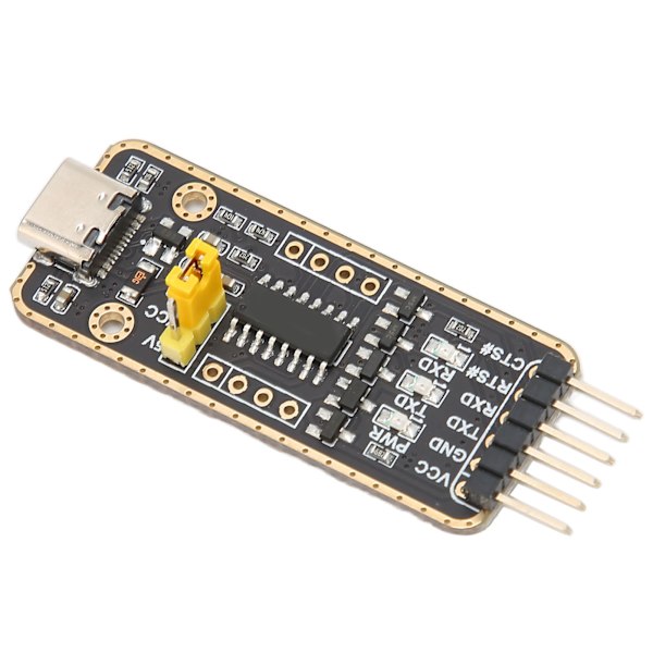 USB til UART Ttl Adapter Type C Interface til CH343G Chip Overspændingsbeskyttelse 6PN Seriel Konverter Modul til Win