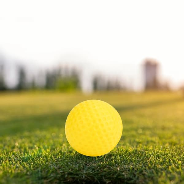Gula Golf Övningsbollar PU 12-pack för Barn