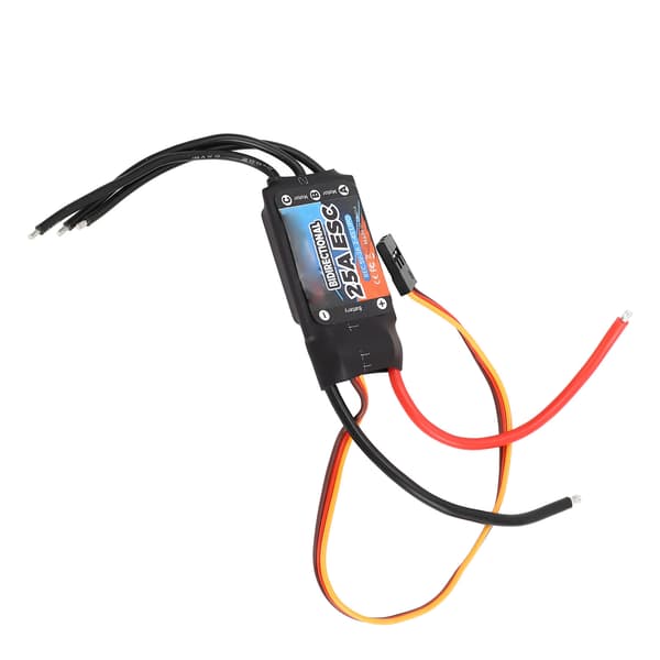 GTSKYTENRC 25A Børsteløs ESC for RC Bil Båt Undervanns Propell