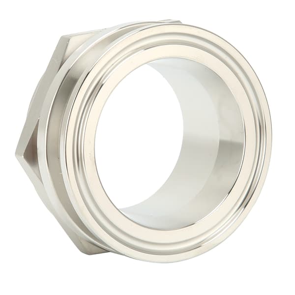 2in Svetsfri Skottgenomföring Rostfritt Stål Tri Clamp Adapter Set Bryggutrustning