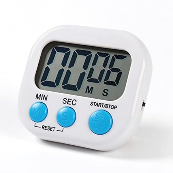 Digital kjøkkentimer Magnetisk støttestativ, timer for baking, opptelling