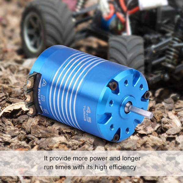 540 2 Poler 4.5T Sensorförsedd Borstlös Motor för 1/10 RC Bil