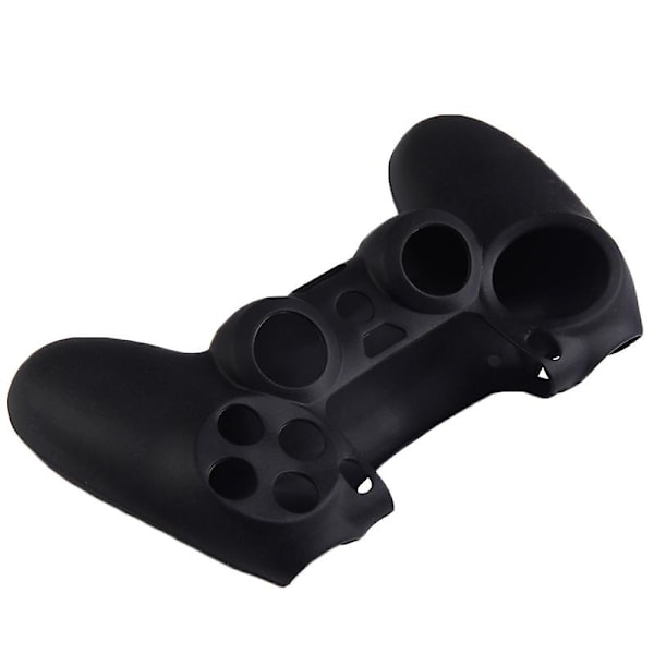Silikongummi Mjukt case Skin Cover för PS4 Controller Grip Handtag Console Black