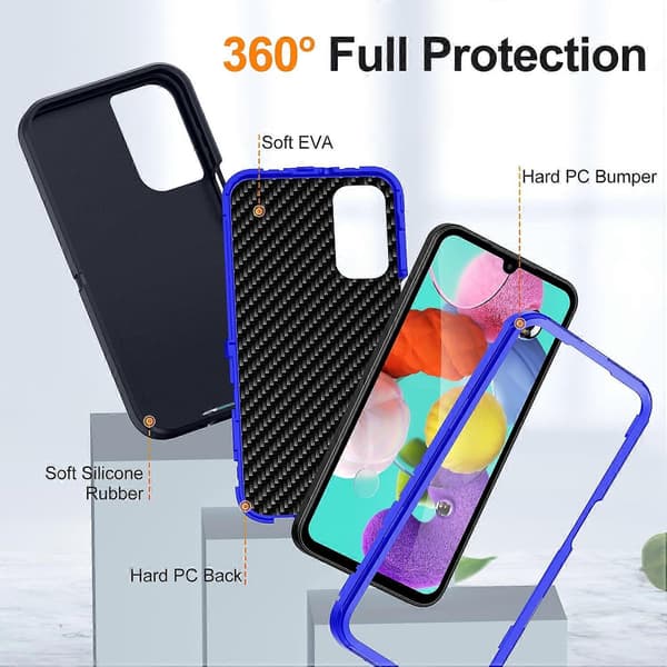 【BQ】Livstids Vanntett Robust Telefondeksel - Perfekt For Samsung Galaxy A15 5G