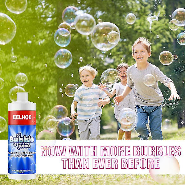Bubble Solution Refills för Outdoor Bubble Game Machine Bubble Party Supplies 100ML
