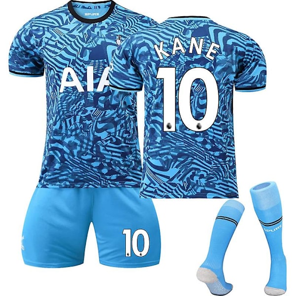 ny stil 2223 Ny Tottenham bortatröja Fotbollströja KANE KANE 10 Kids 24(130-140CM)