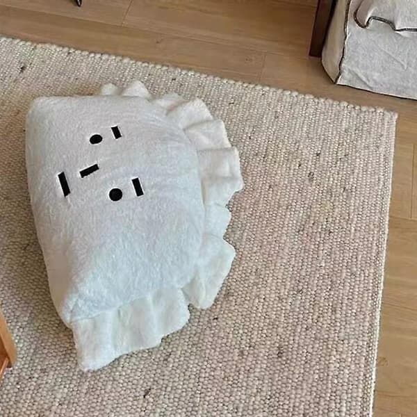 【BQ】Dumpling Emotion Kudde Tecknad Ovanlig Docka Säng Huvudstöd Soffa Sovrumskudde Present till Flickvän