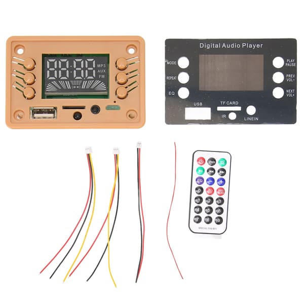 Bluetooth Dekoder Board Stereo Håndfri Opkald Multifunktionel MP3 Dekoder Board til Bil