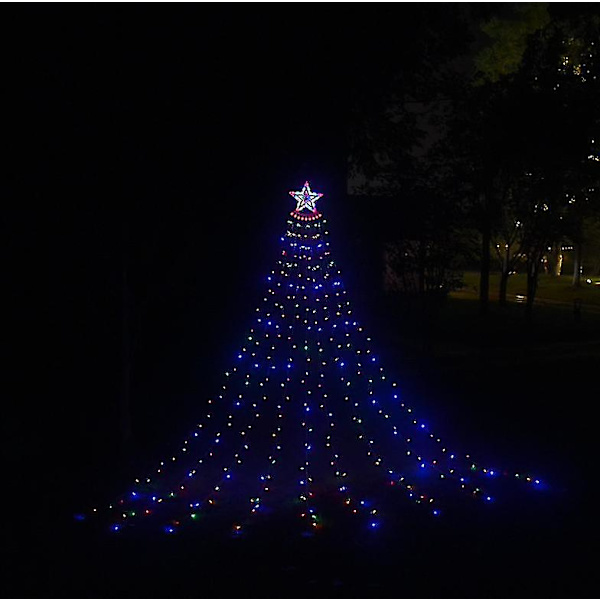 Led Lights Foss Lights Christmas Hanging Tree Lights Meteor Lights Garden colorful