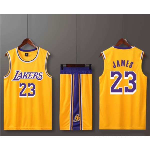 Lakers tröja basket uniform set XL James Wong XL